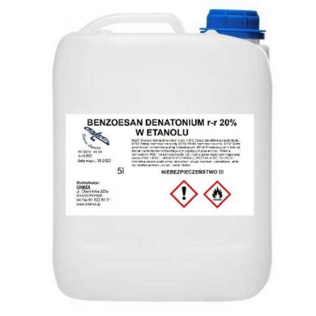 Skażalnik - benzoesan denatonium 20% roztwór w etanolu