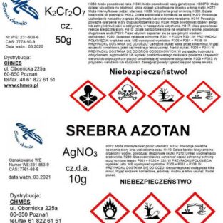 etykiety substancji chemicznych