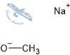 Metanolan sodu Metanolan sodu (wzór strukturalny)