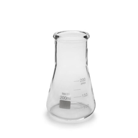 kolba stożkowa z szeroką szyja 200ml