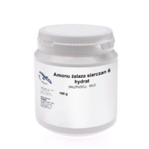 amonu żelaza siarczan 6 hydrat